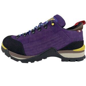 NEW $795 Bally Hike 2 Hiking Boots Shoes! 12 Purple Suede Vibram Sole Swiss Made